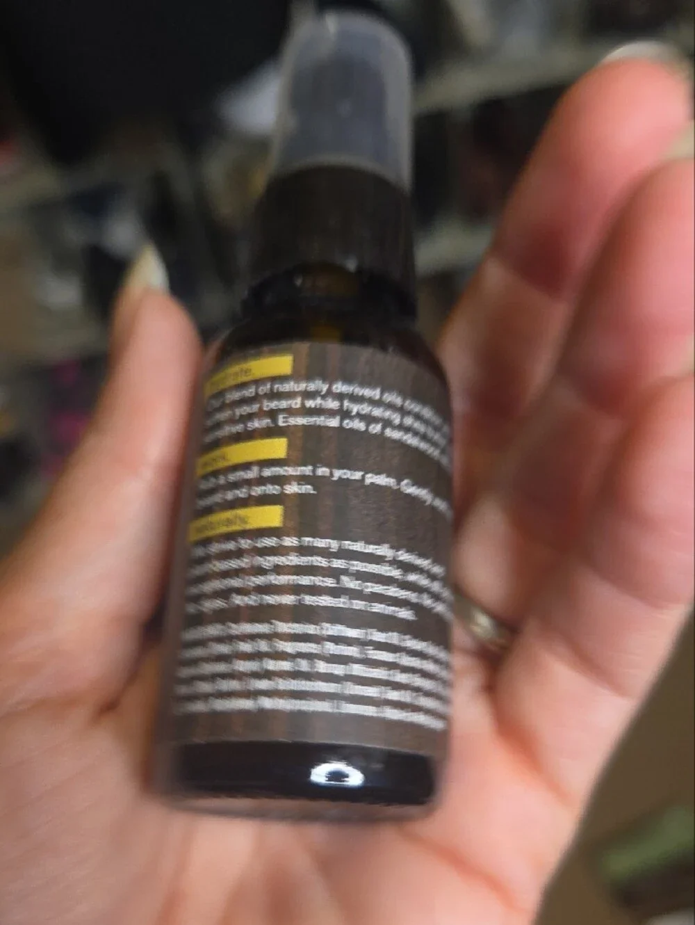 Hydrating Sandalwood Beard Oil - Brown